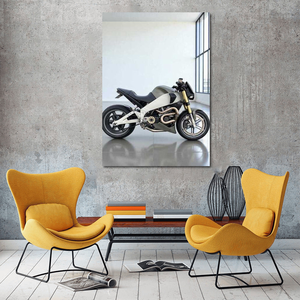 Power and Aesthetics: Buell XB on a Minimalistic Background