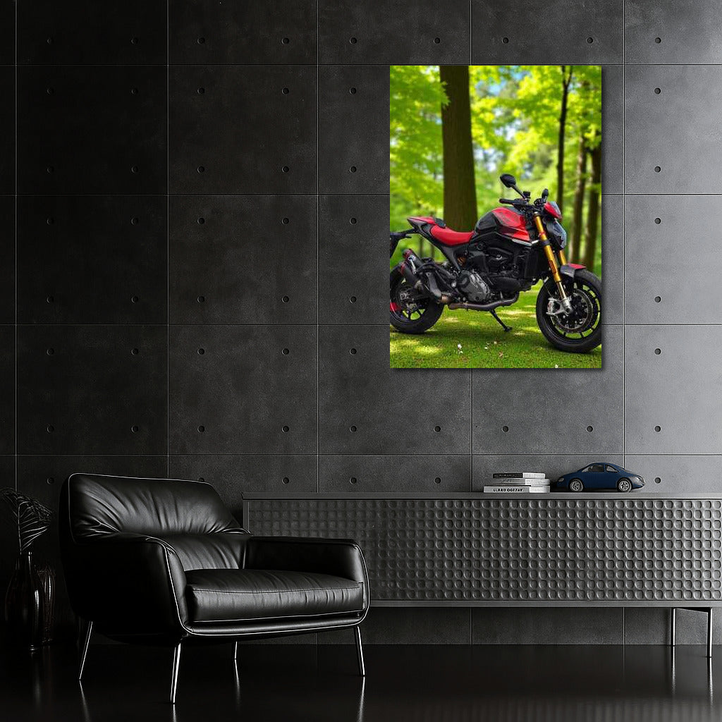 Ducati Monster SP: Freedom in the Forest Dali