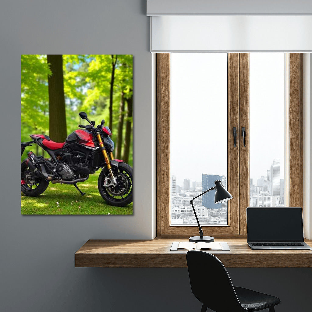 Ducati Monster SP: Freedom in the Forest Dali