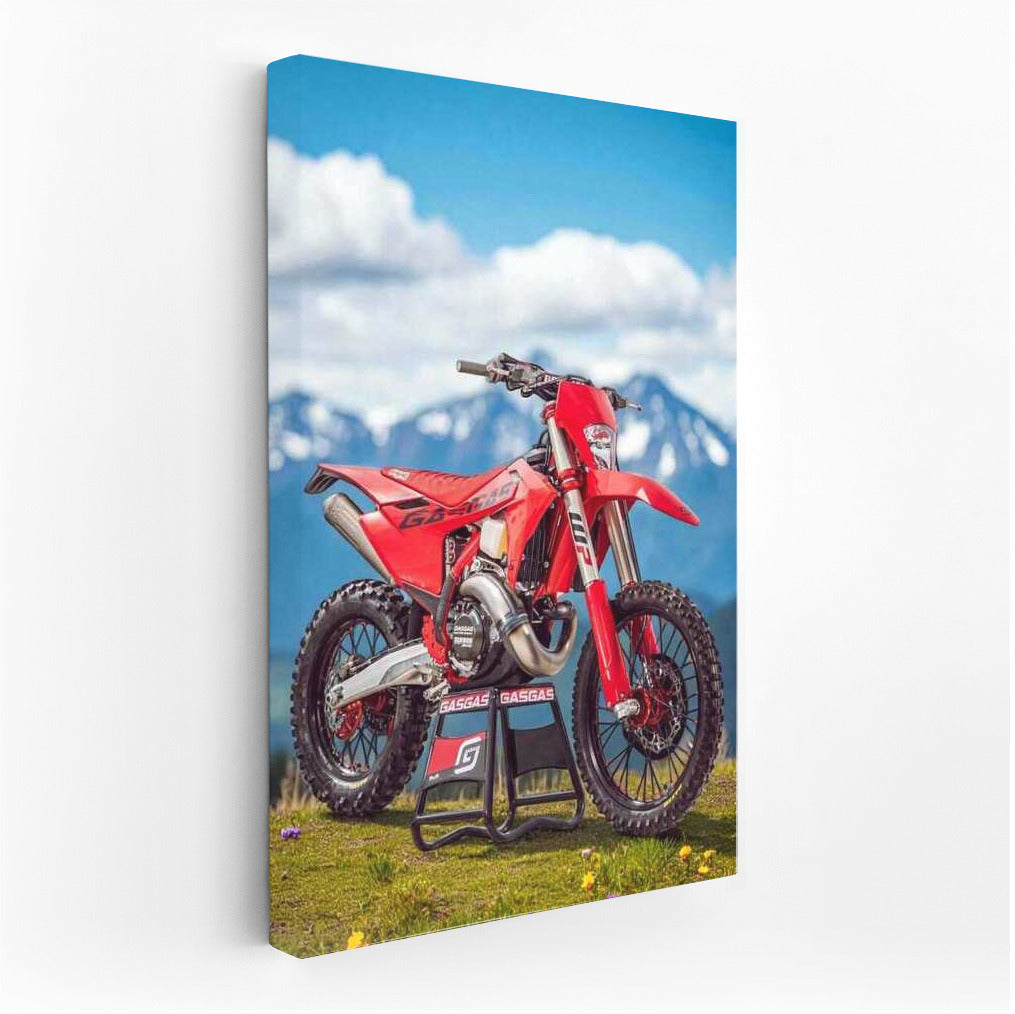 GasGas EC 300: The grandeur of the mountains and the speed of a motorcycle