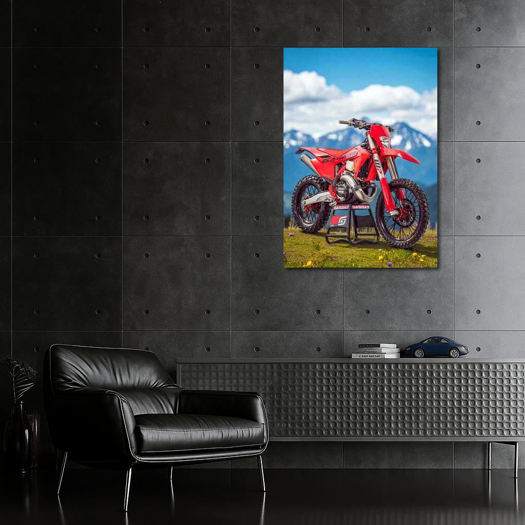 GasGas EC 300: The grandeur of the mountains and the speed of a motorcycle