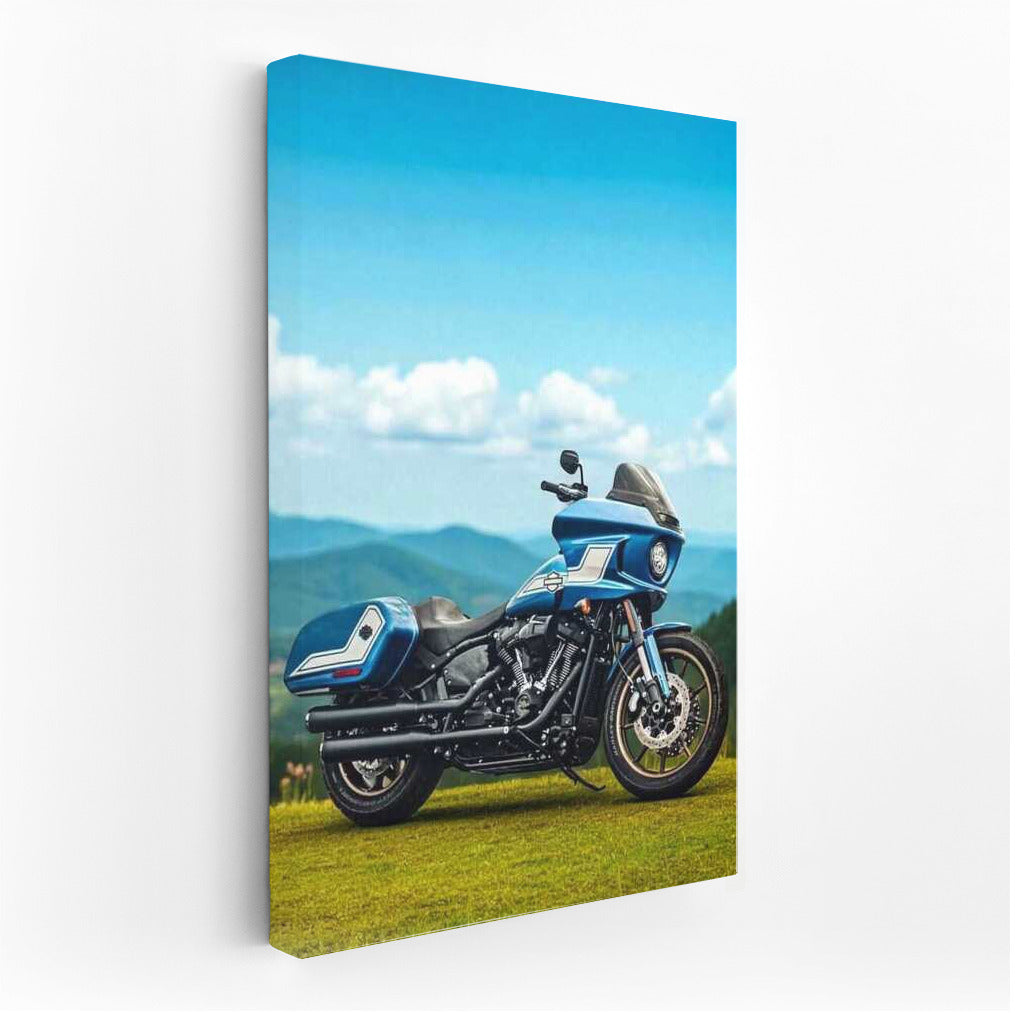 Harley Davidson Road Glide ST: Freedom on a Hill with a Valley View