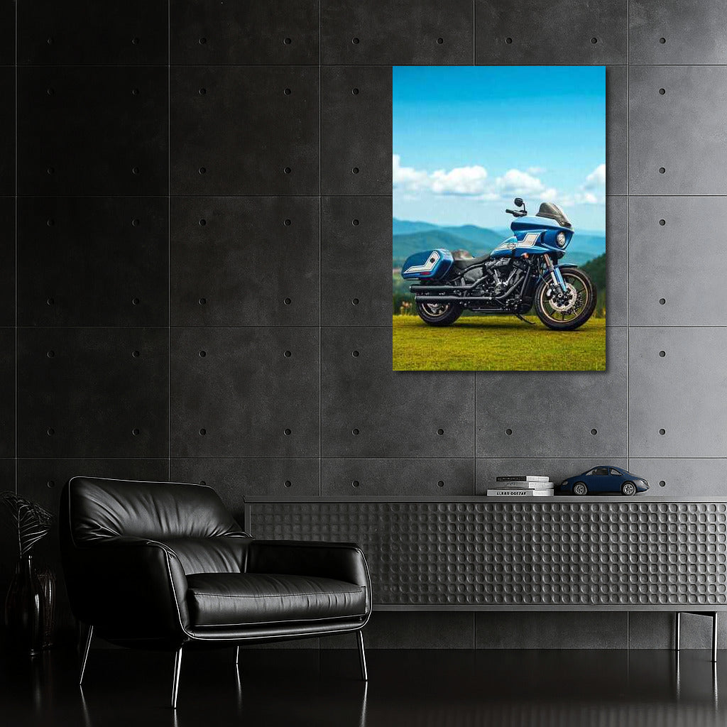 Harley Davidson Road Glide ST: Freedom on a Hill with a Valley View