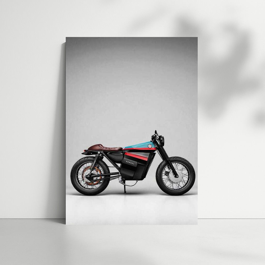 Honda Electric: Power on a Gray Background