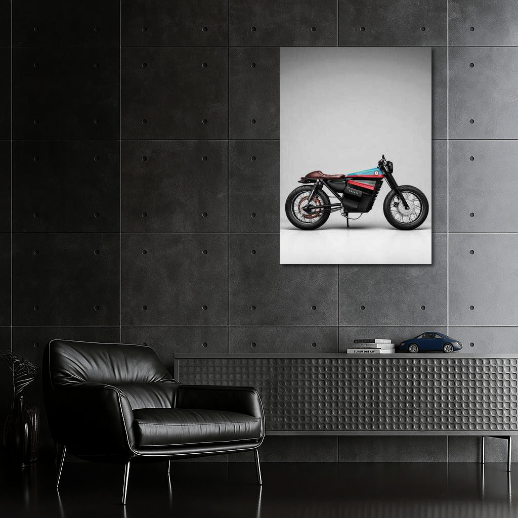 Honda Electric: Power on a Gray Background