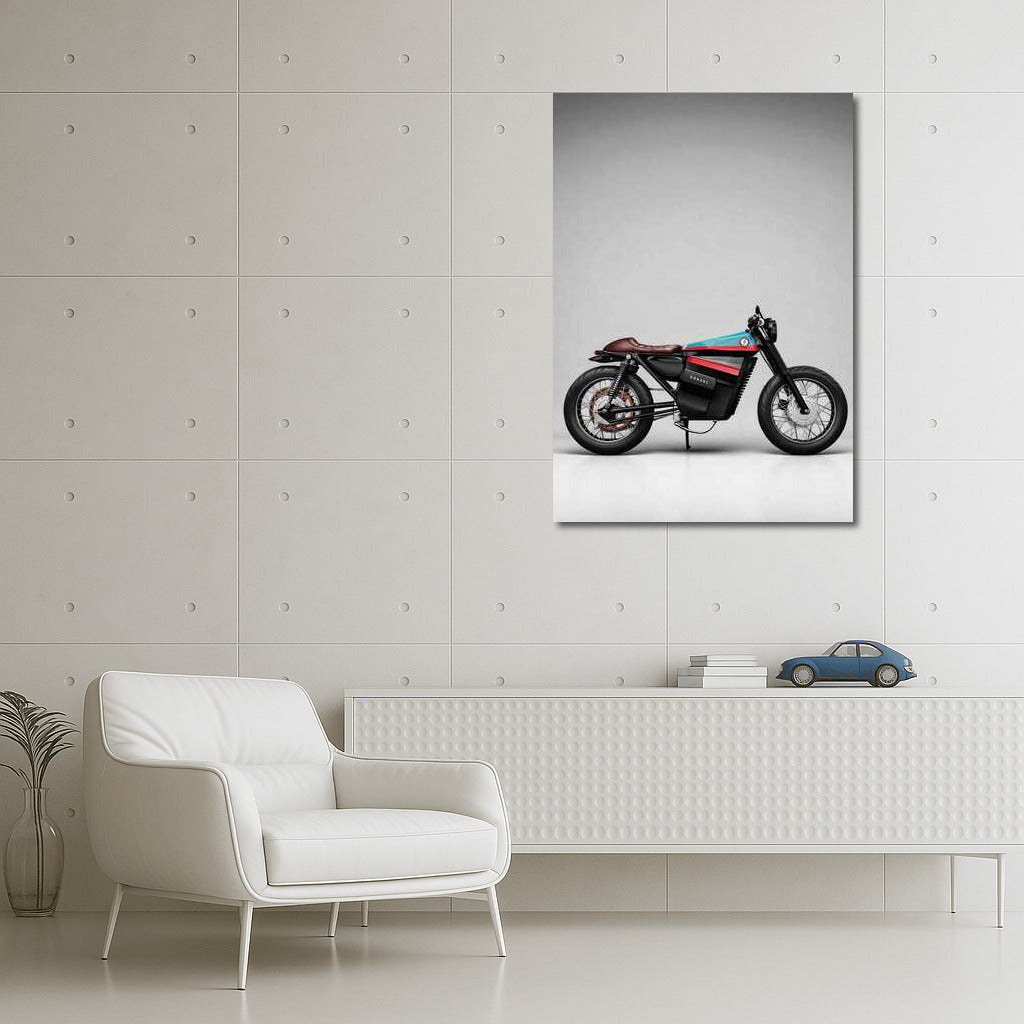 Honda Electric: Power on a Gray Background