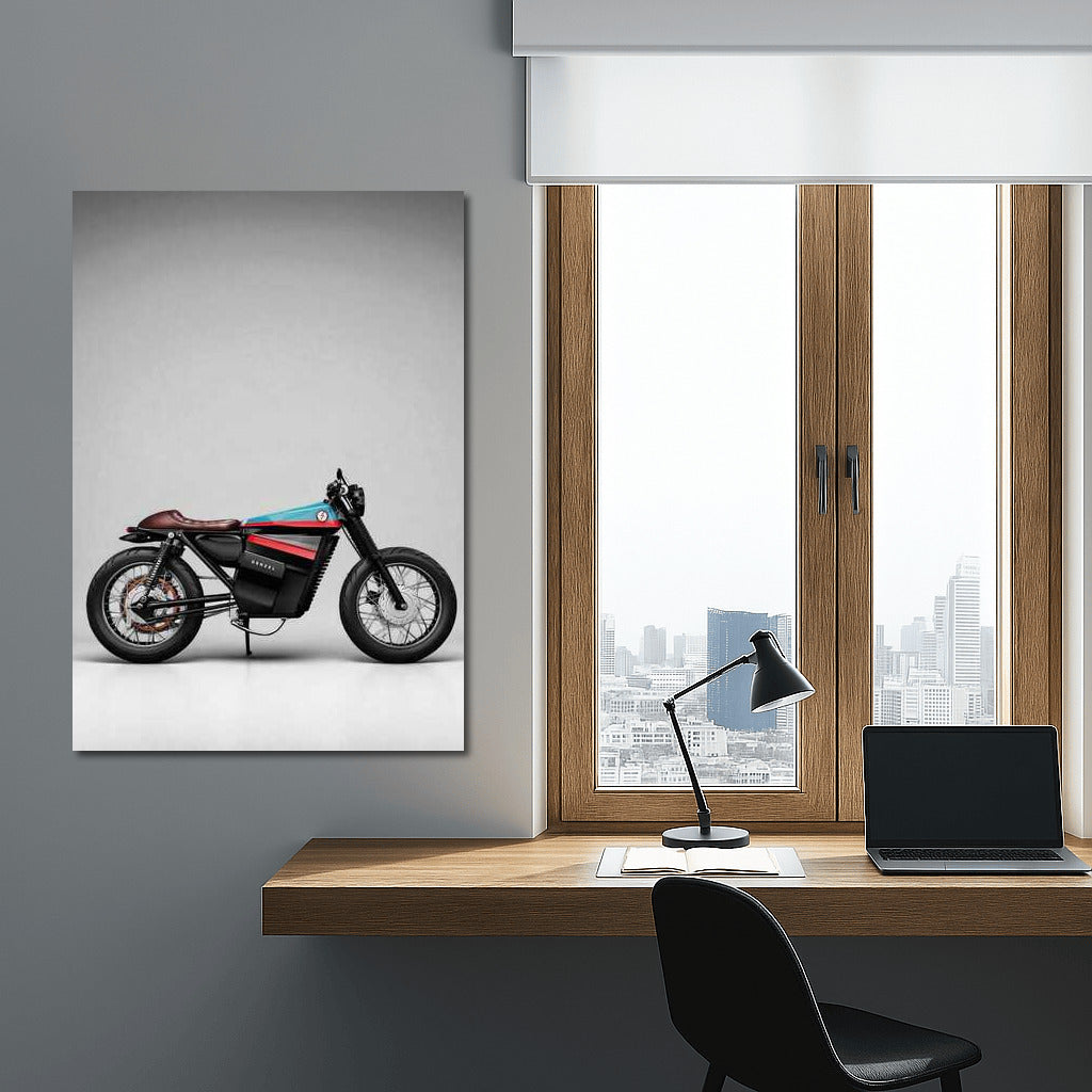 Honda Electric: Power on a Gray Background