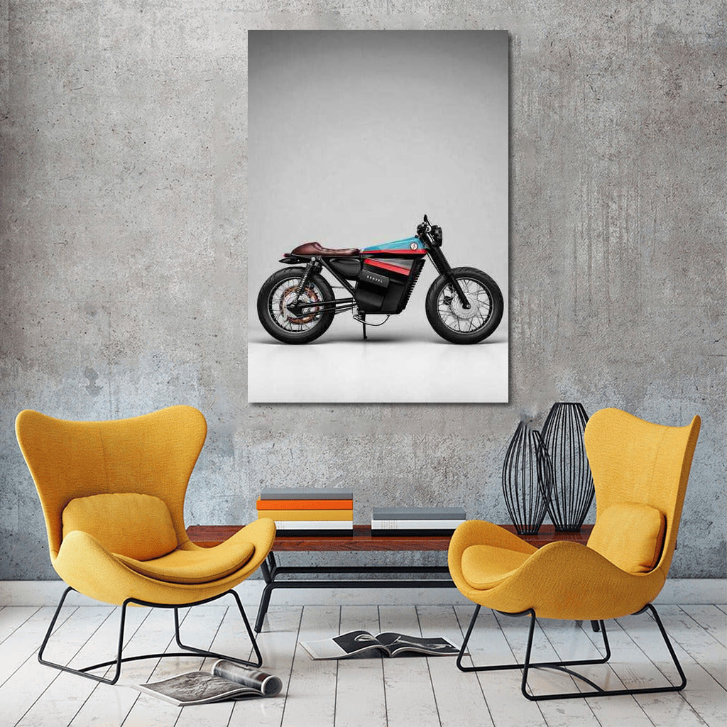 Honda Electric: Power on a Gray Background