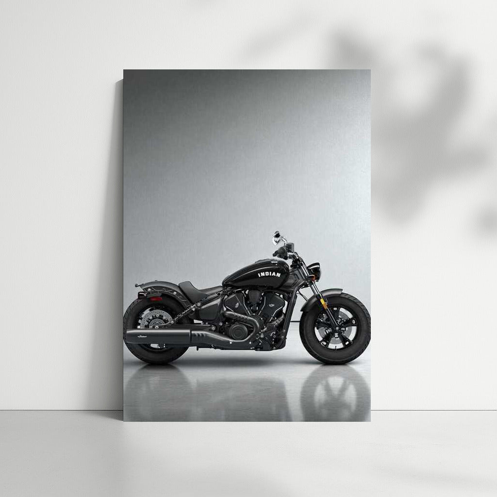 Indian Motorcycle Scout Sixty Bobber: Minimalism and Motion