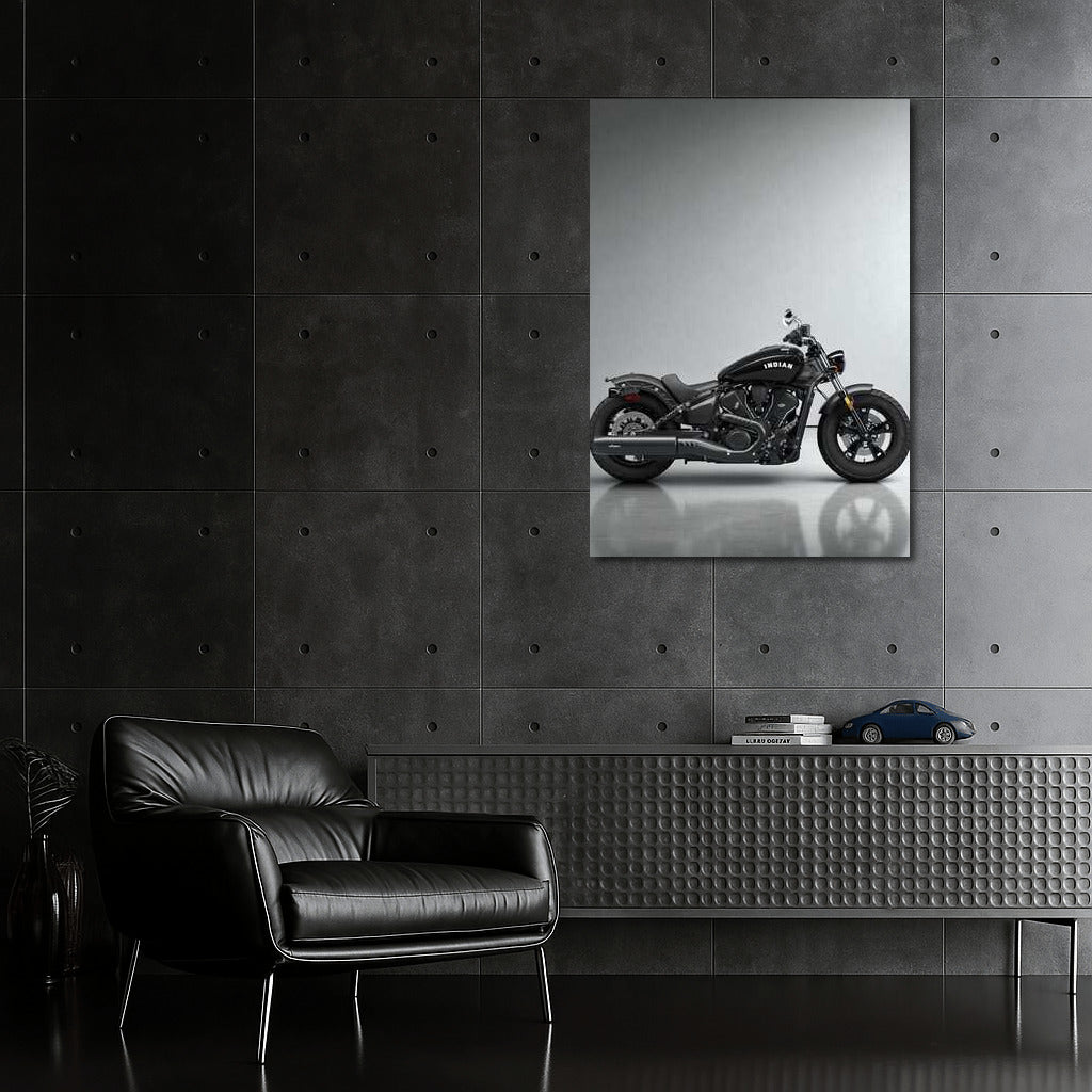 Indian Motorcycle Scout Sixty Bobber: Minimalism and Motion