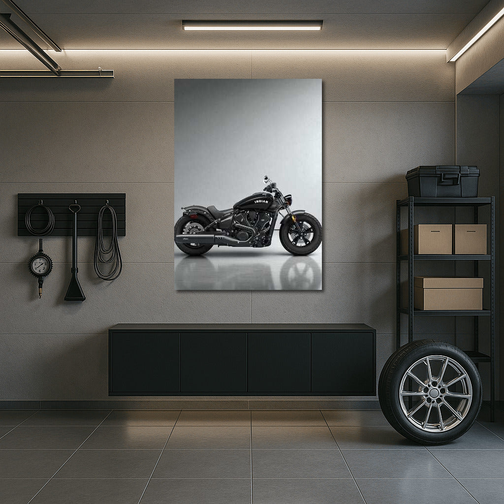 Indian Motorcycle Scout Sixty Bobber: Minimalism and Motion