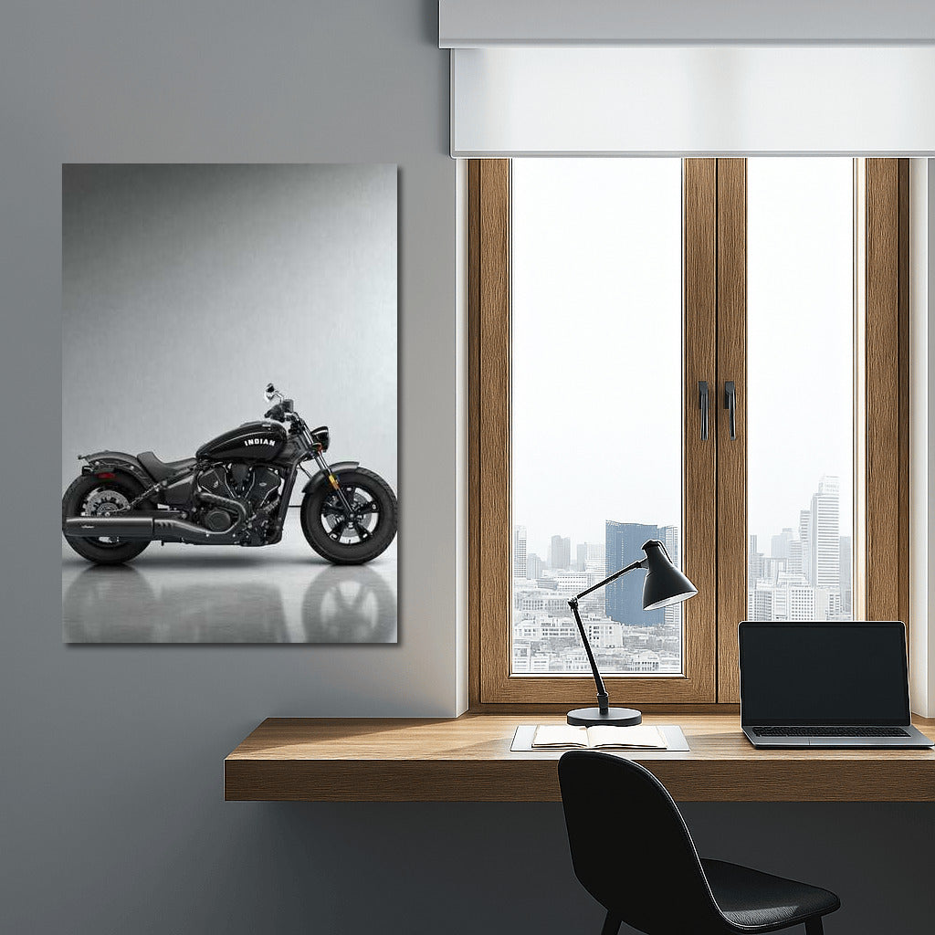 Indian Motorcycle Scout Sixty Bobber: Minimalism and Motion