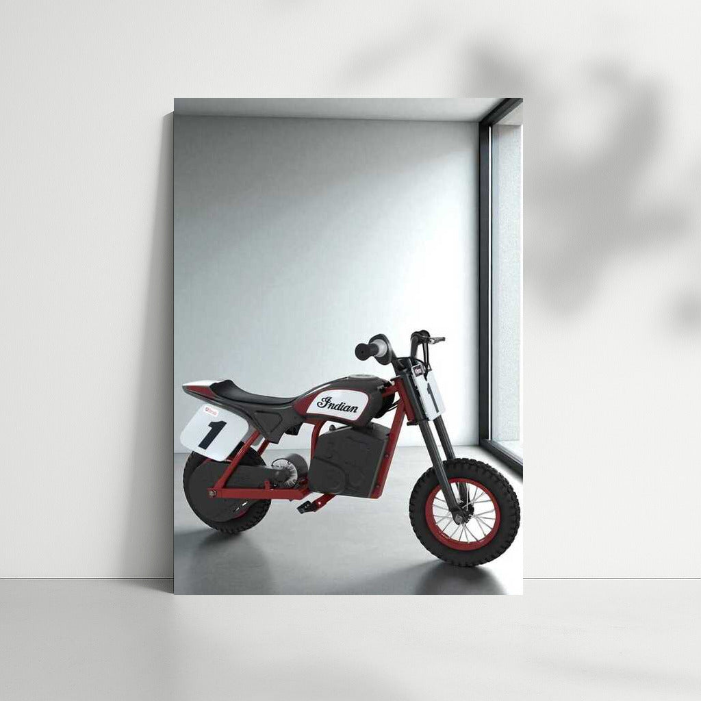 Bold and Speed: Indian eFTR Mini in Minimalist Style