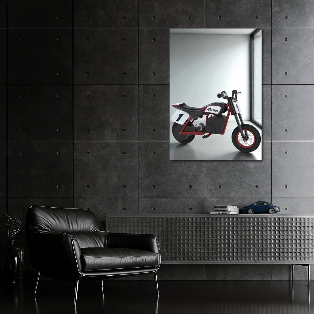 Bold and Speed: Indian eFTR Mini in Minimalist Style