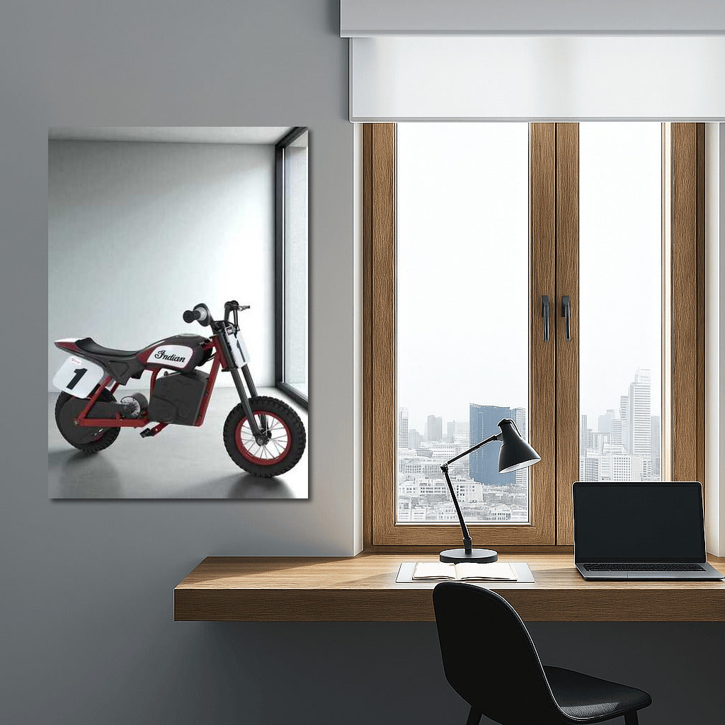 Bold and Speed: Indian eFTR Mini in Minimalist Style