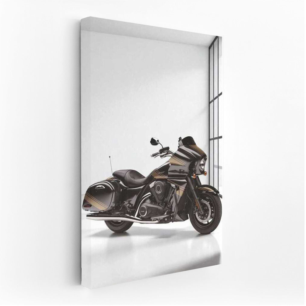 Speedy Elegant: Kawasaki Ninja ZX900 on Minimalistic Background