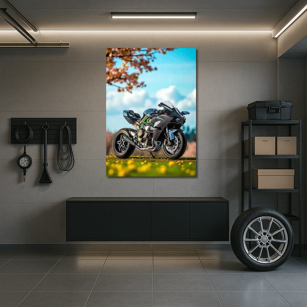 Spring Wind: Kawasaki Ninja H2R and Motorcycles