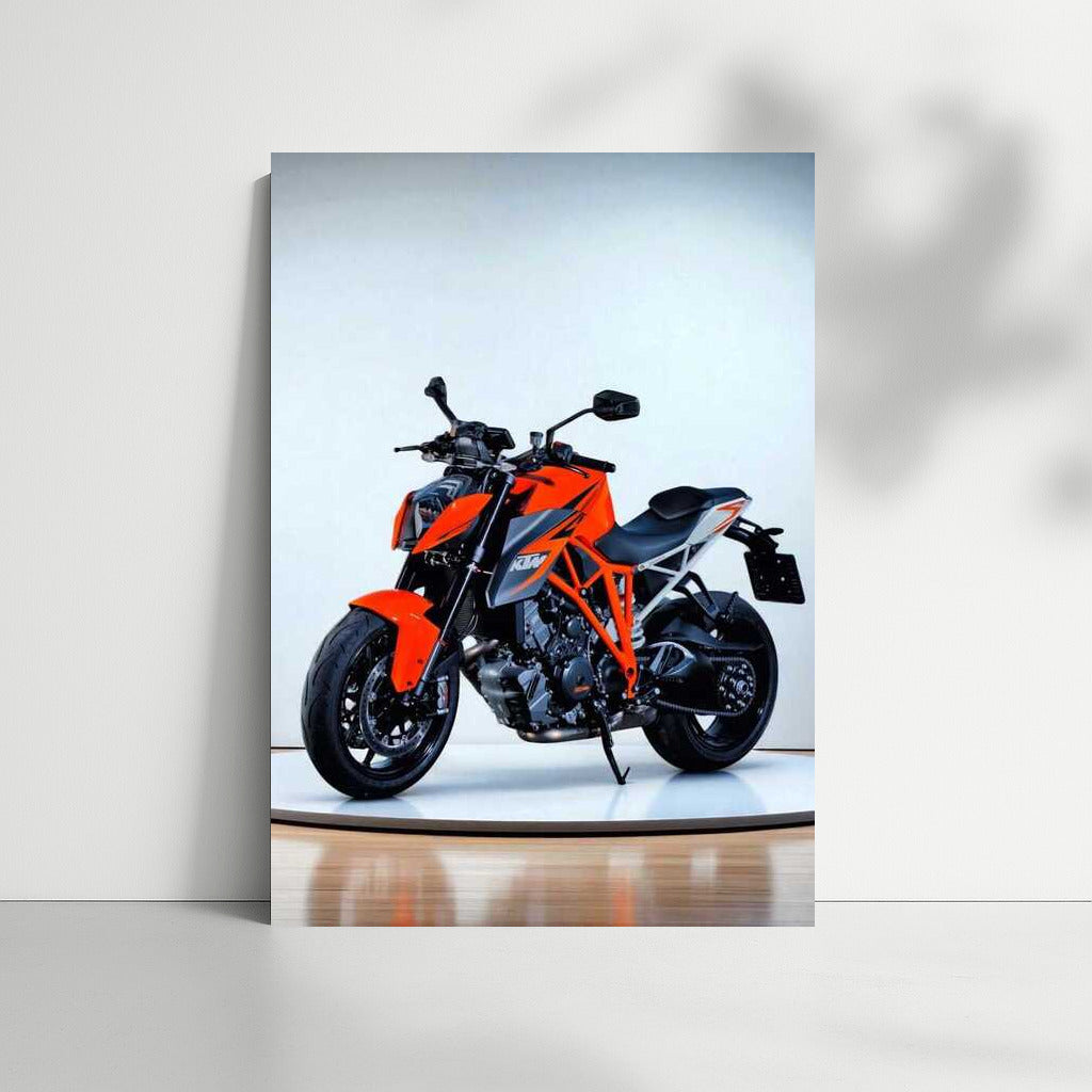 KTM Power: Minimalist Masterpiece for Motorcycle Enthusiasts