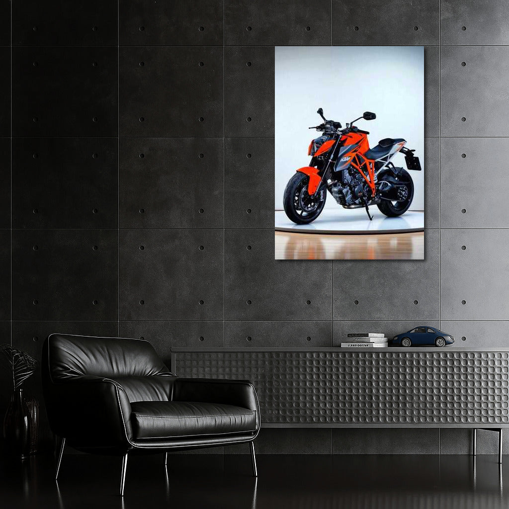 KTM Power: Minimalist Masterpiece for Motorcycle Enthusiasts