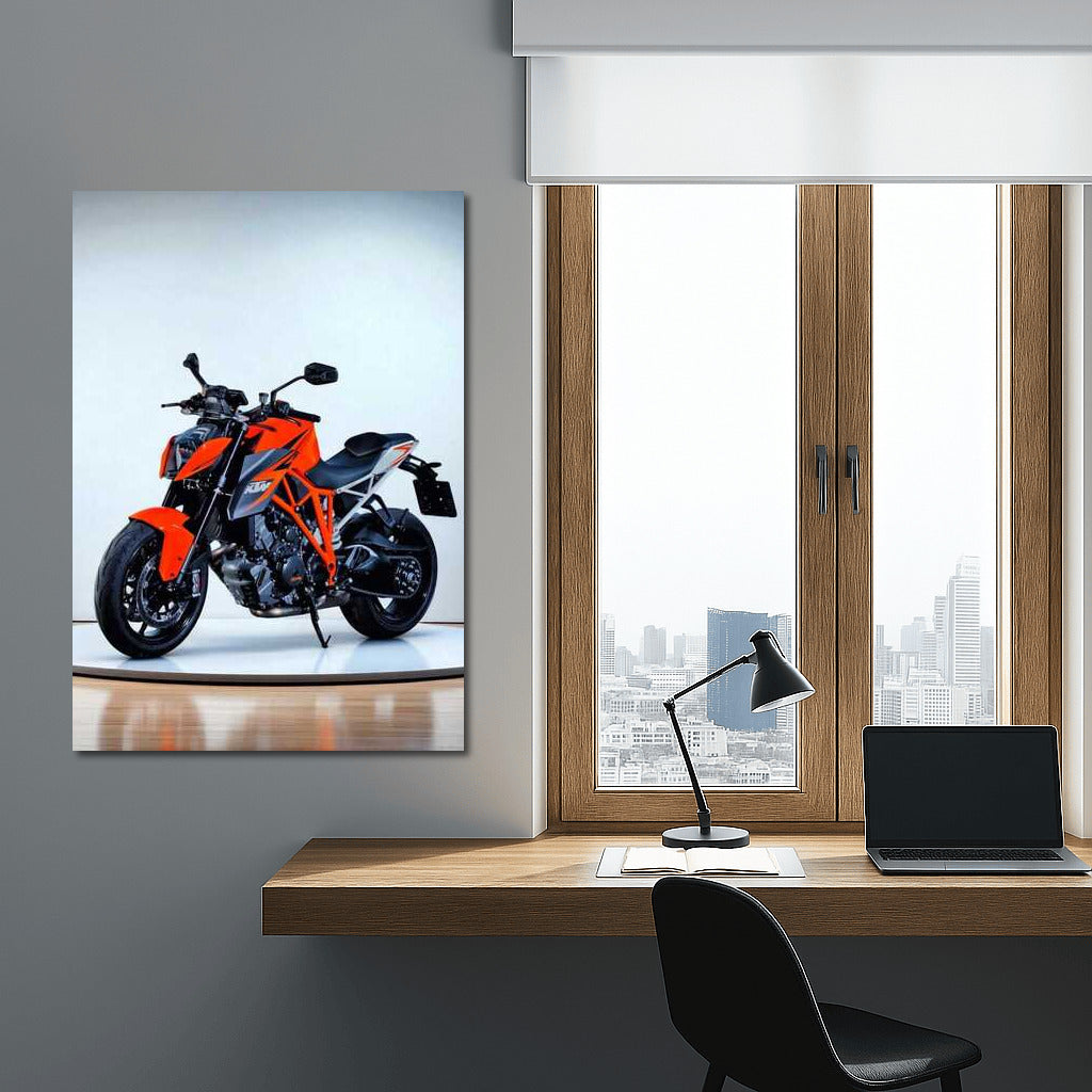 KTM Power: Minimalist Masterpiece for Motorcycle Enthusiasts