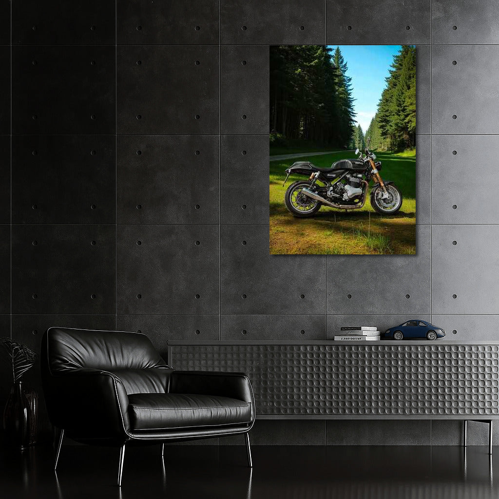 Norton Commando 961: Wind of Freedom on the Forest Path