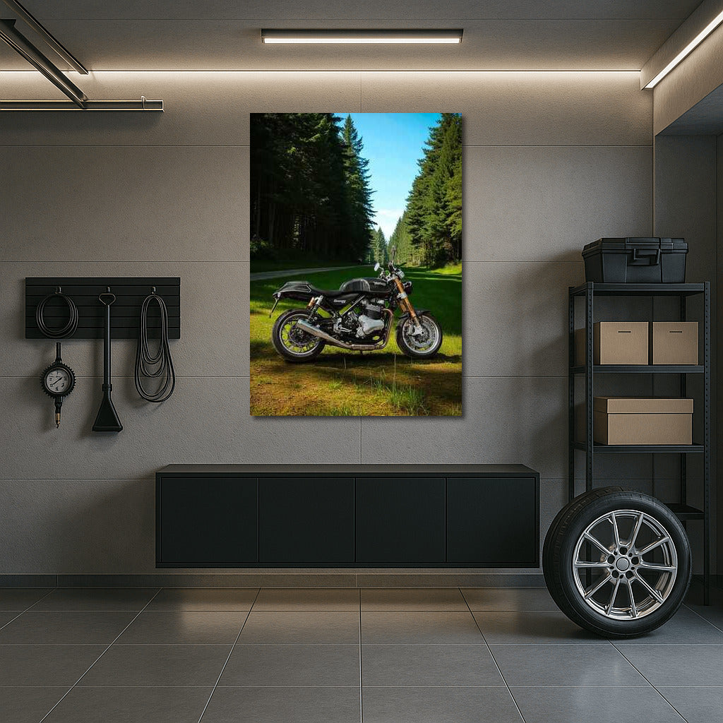 Norton Commando 961: Wind of Freedom on the Forest Path