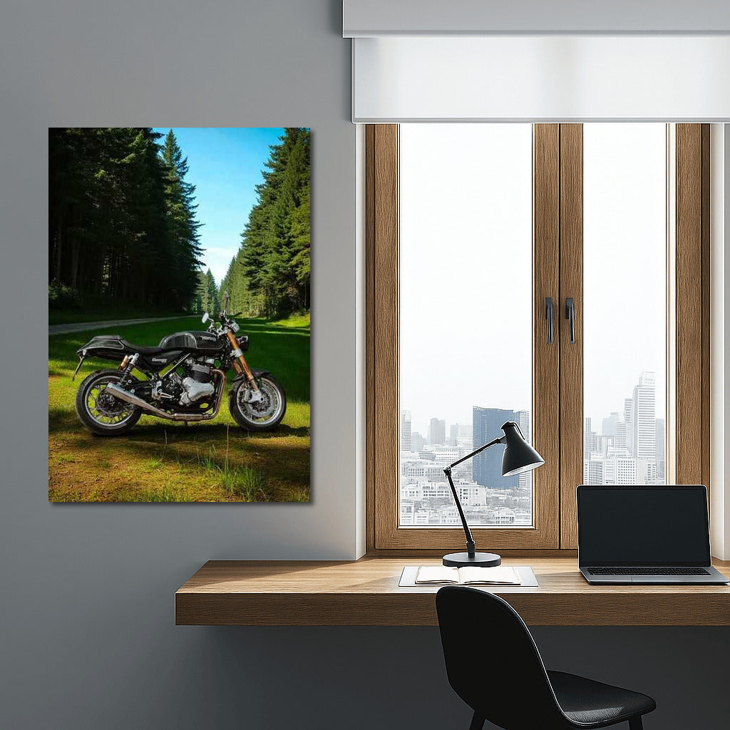 Norton Commando 961: Wind of Freedom on the Forest Path