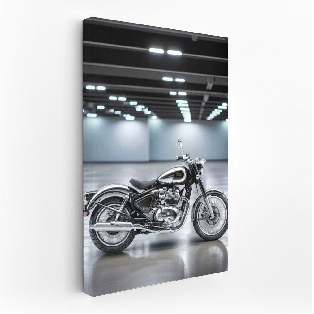 Royal Enfield Classic 650: Style and Speed in Underground Parking