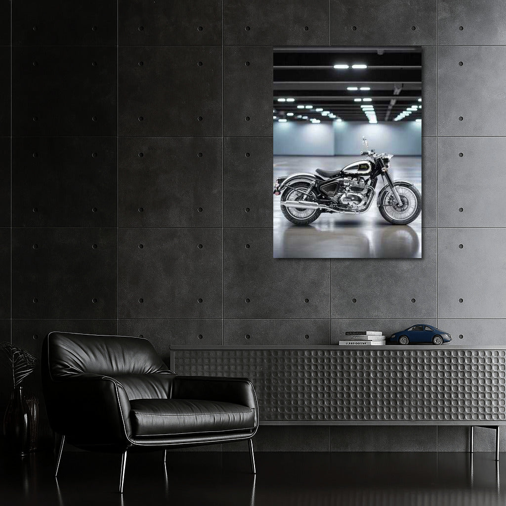 Royal Enfield Classic 650: Style and Speed in Underground Parking