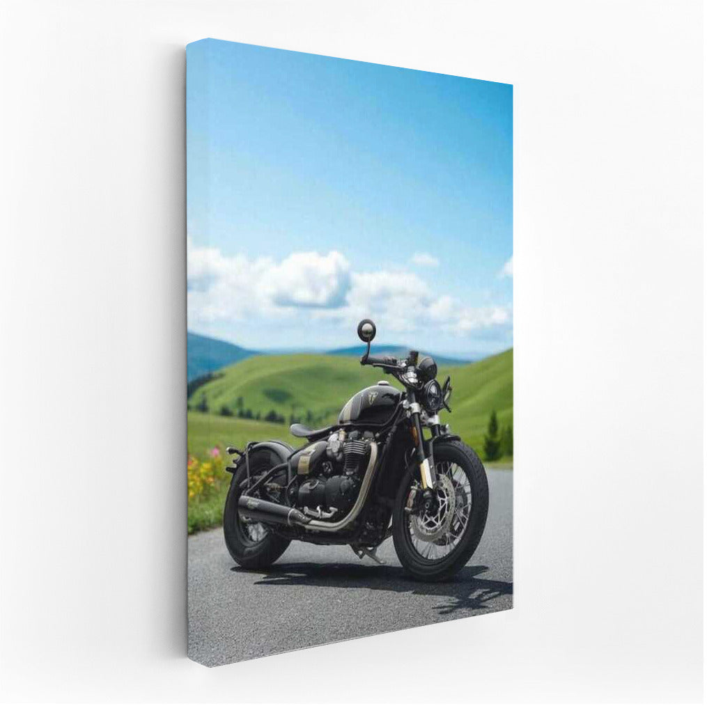 Triumph Bonneville Bobber TFC: Speed and Style on the Country Road