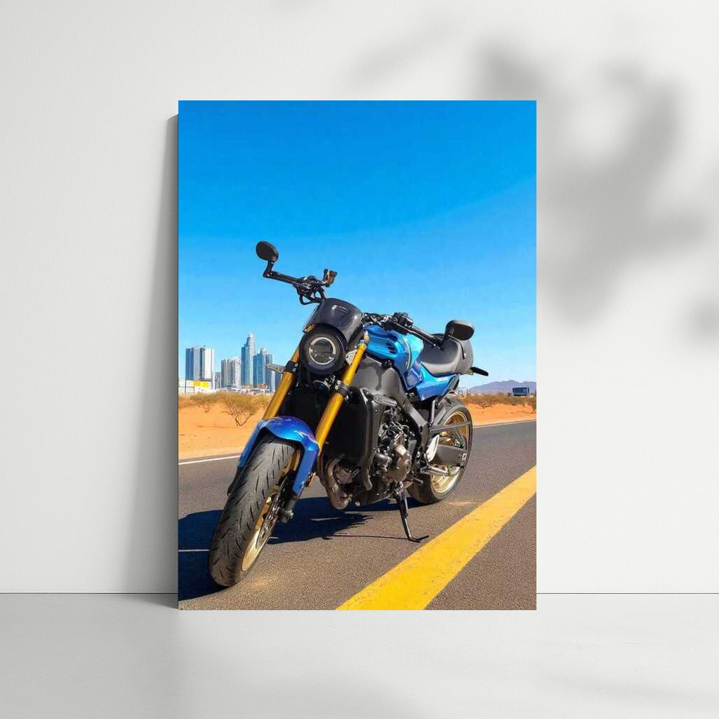 Freedom on the Horizon: Yamaha XSR900 on the Road to the Metropolis