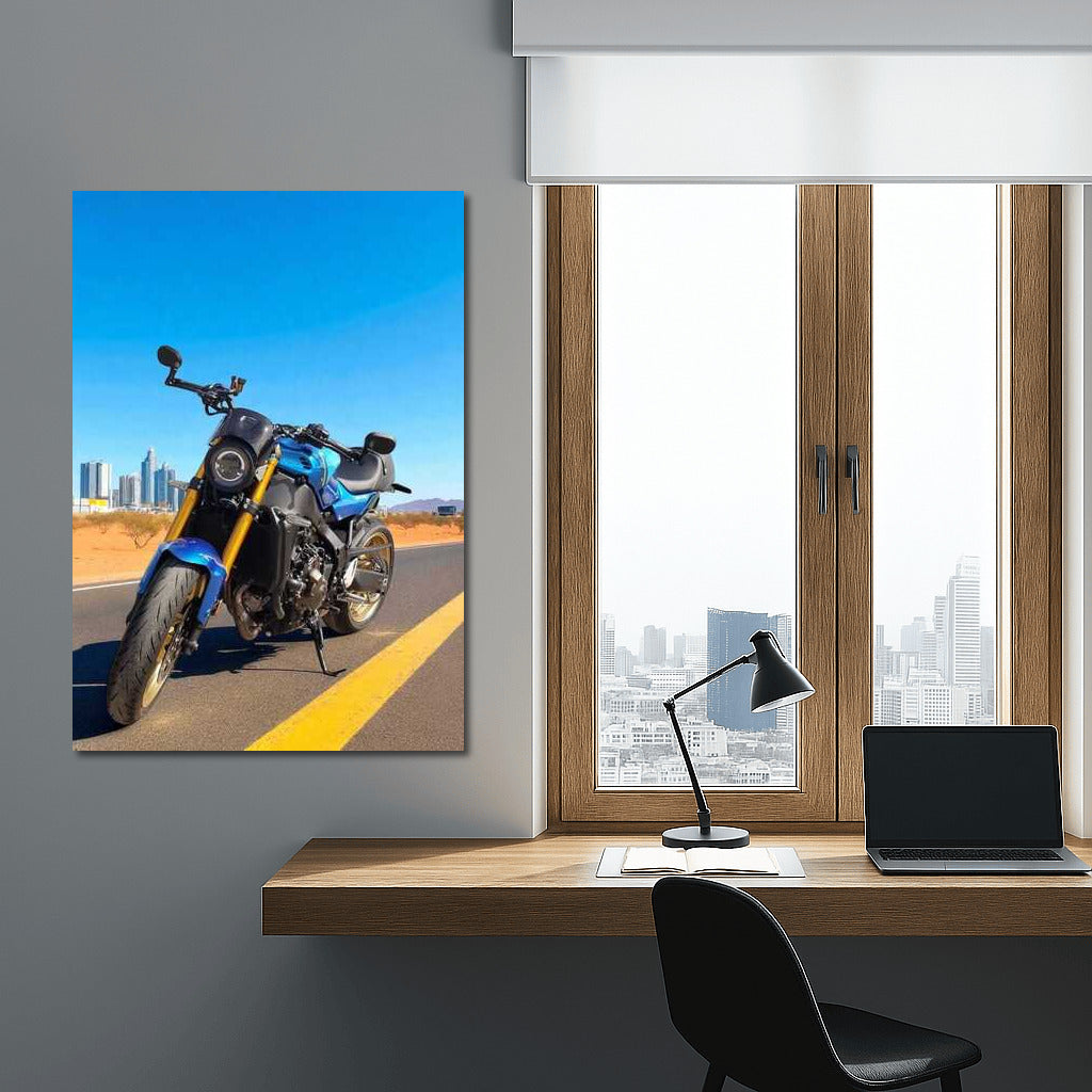 Freedom on the Horizon: Yamaha XSR900 on the Road to the Metropolis