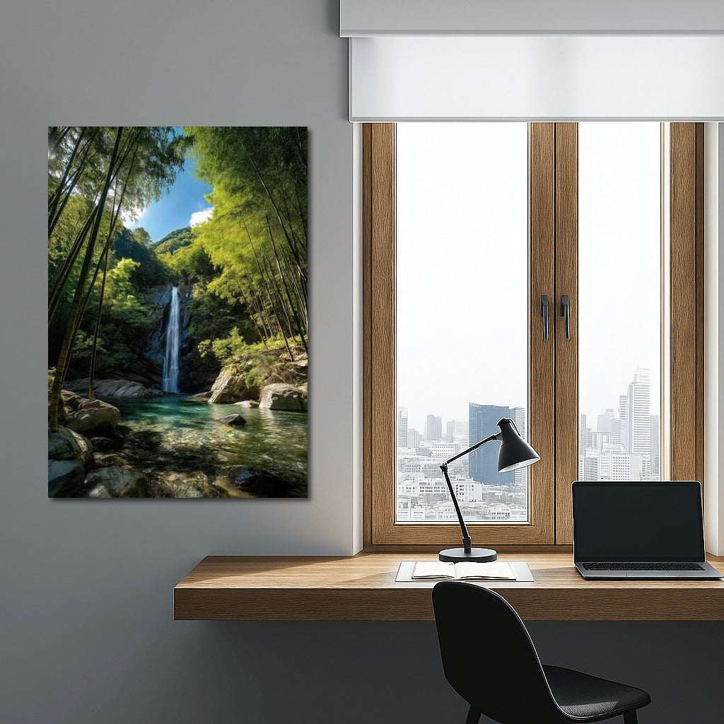 Emerald Falls: Harmony of Nature