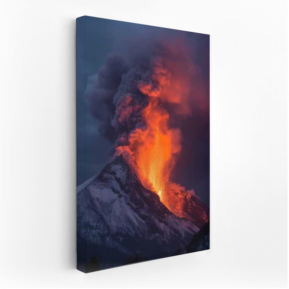 The Fiery Majesty of the Volcano: Nature's Dramatic Landscape