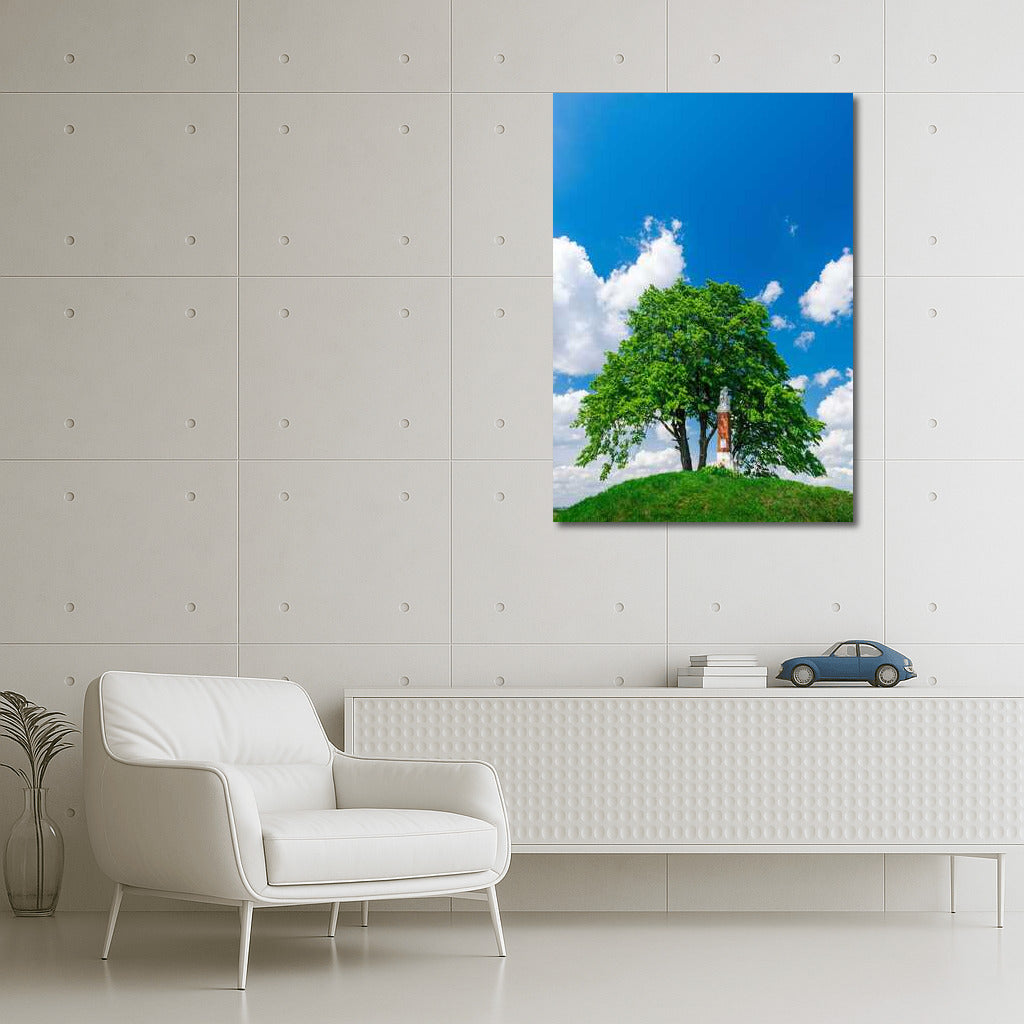 Summer Tree: Picturesque Landscape of Nature