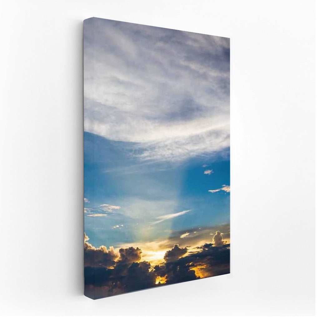 Cloud Dance at Sunset: Sky Spaces