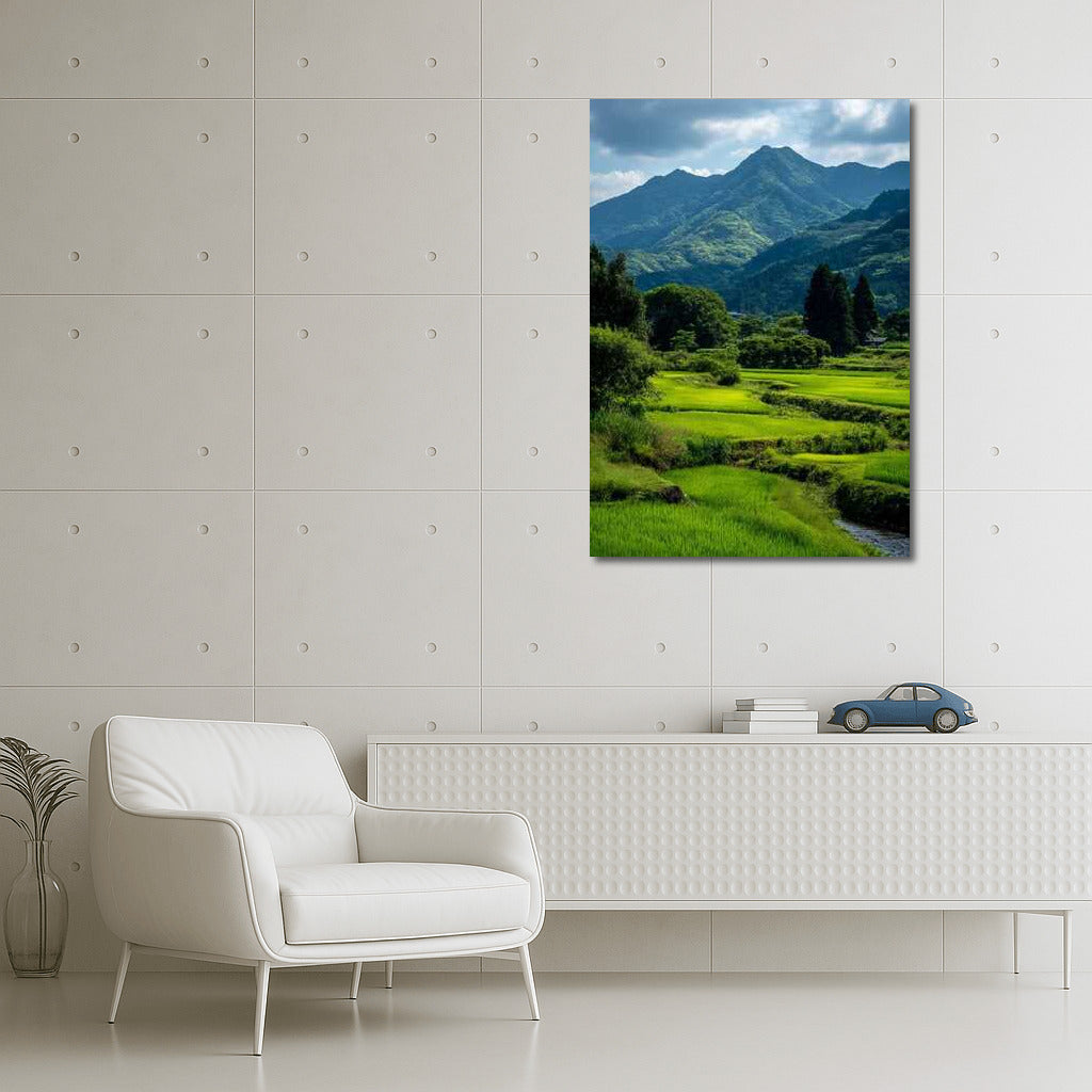 The Freshness of Green Fields and the Majesty of Mountains