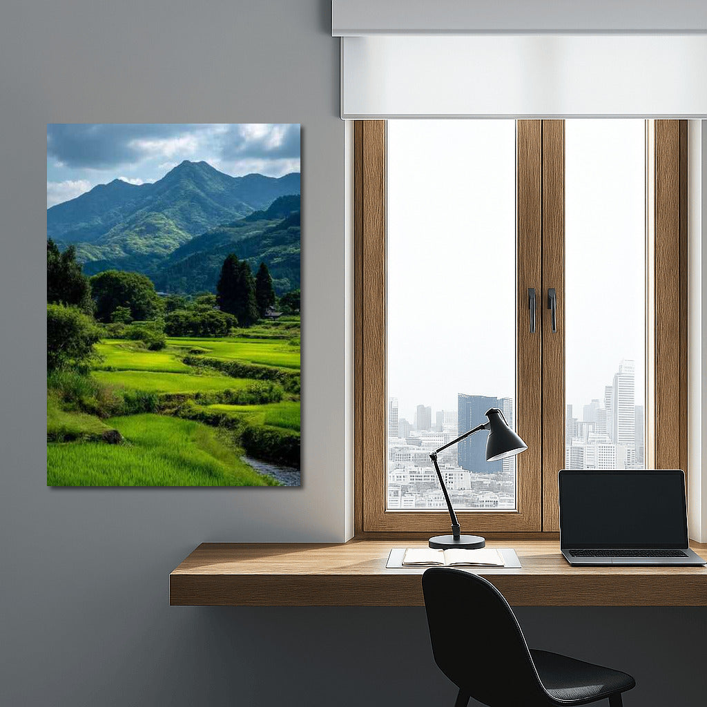 The Freshness of Green Fields and the Majesty of Mountains