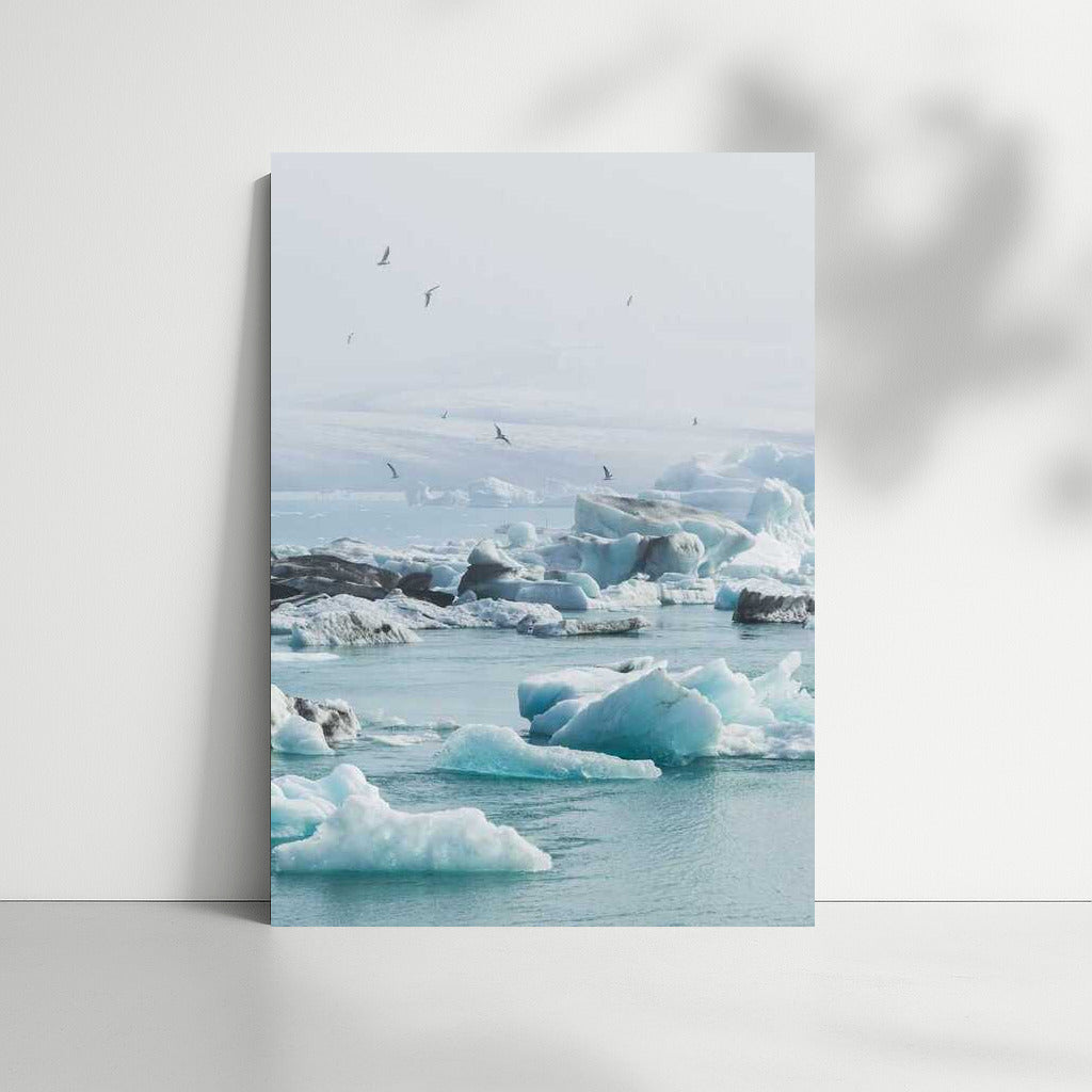 Ice Symphony: Icebergs and Glaciers in Nature's Landscape