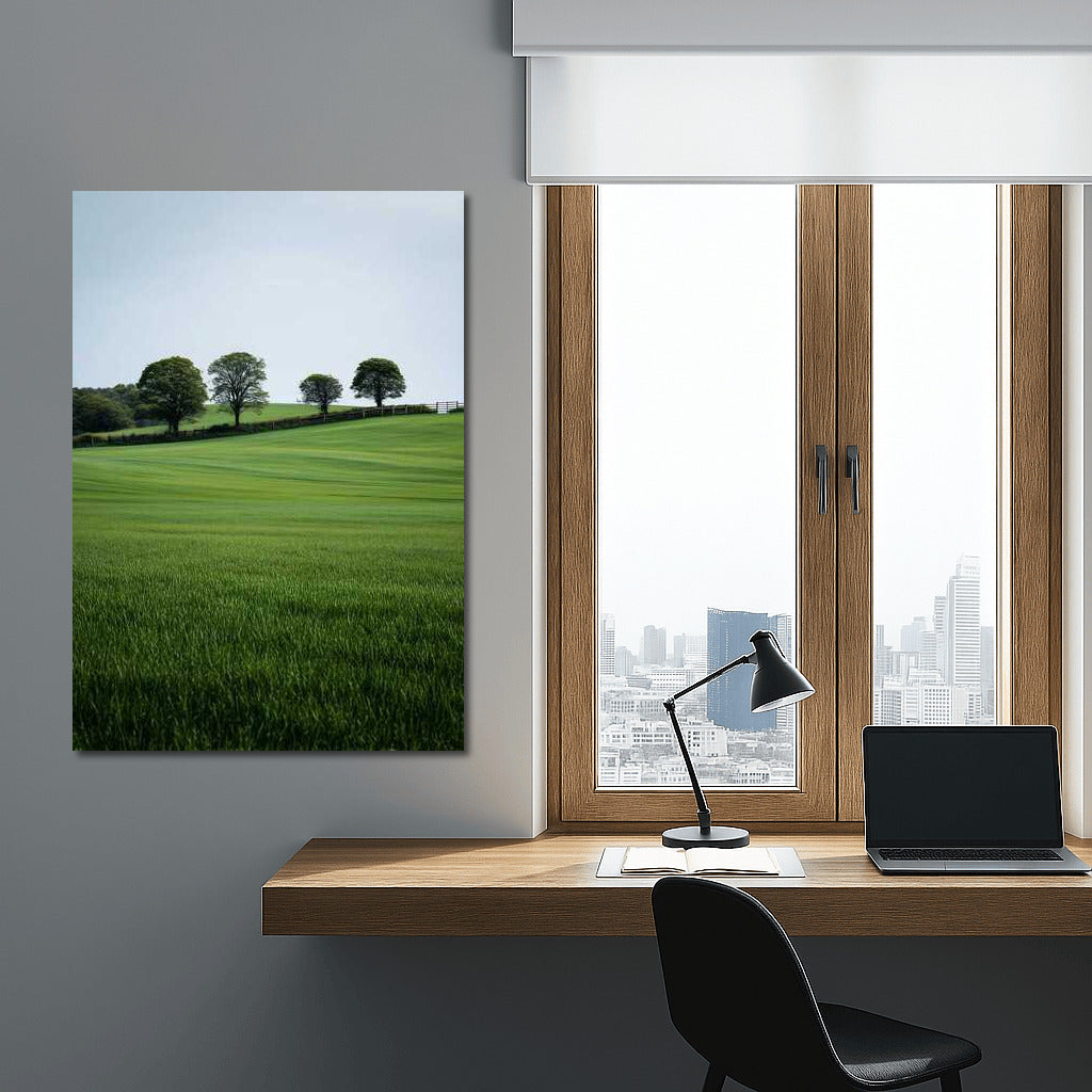 Green Fields: The Tranquility of the Countryside