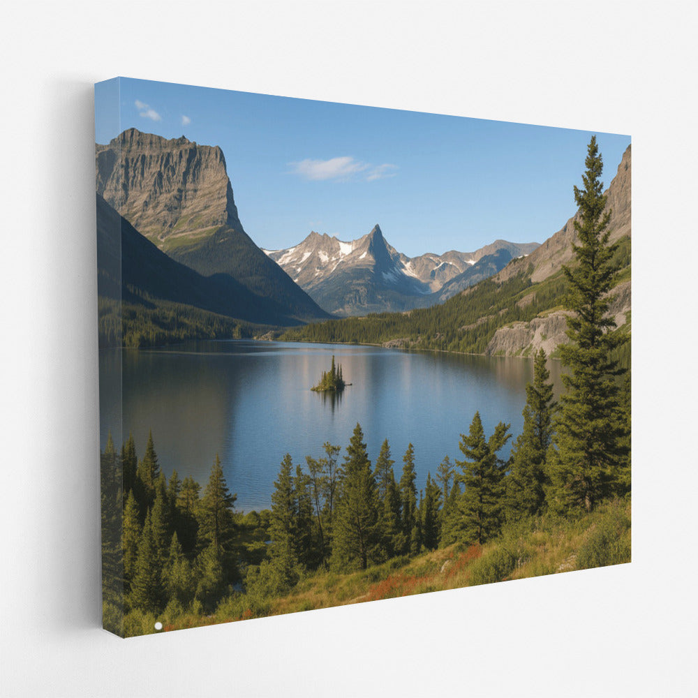 Scenic Landscapes of Glacier National Park Montana: Breath of the Wild National Parks