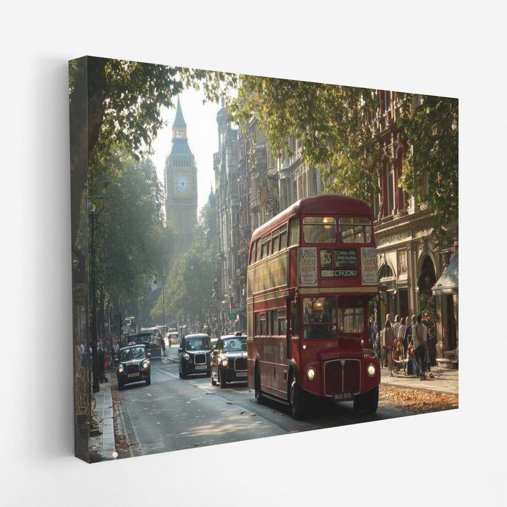 London Double Decker: Retro Charm in Motion