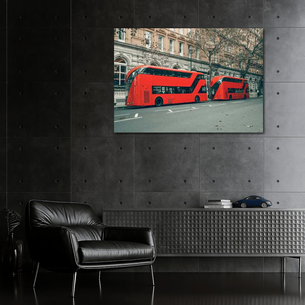 Red Double Decker Buses: City Movement