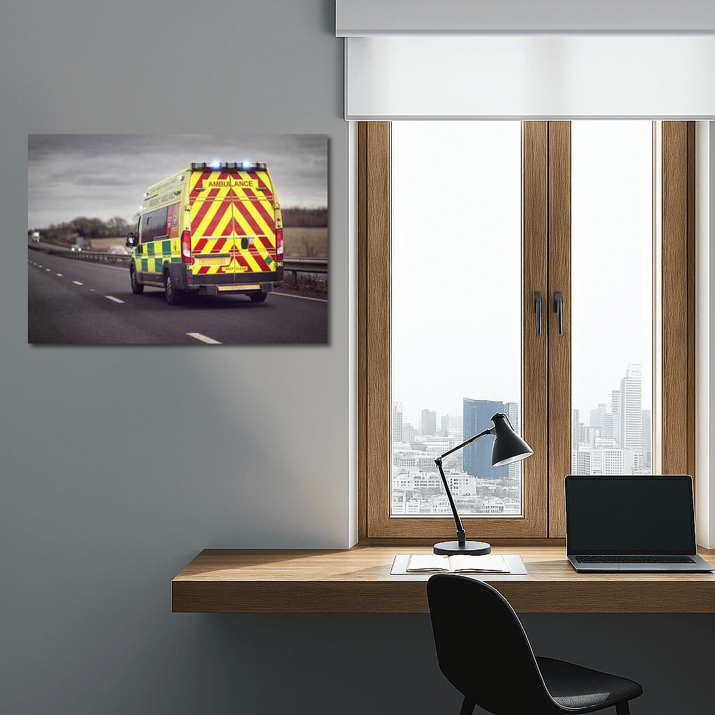 Ambulance: Speed and Determination on the Road of Life