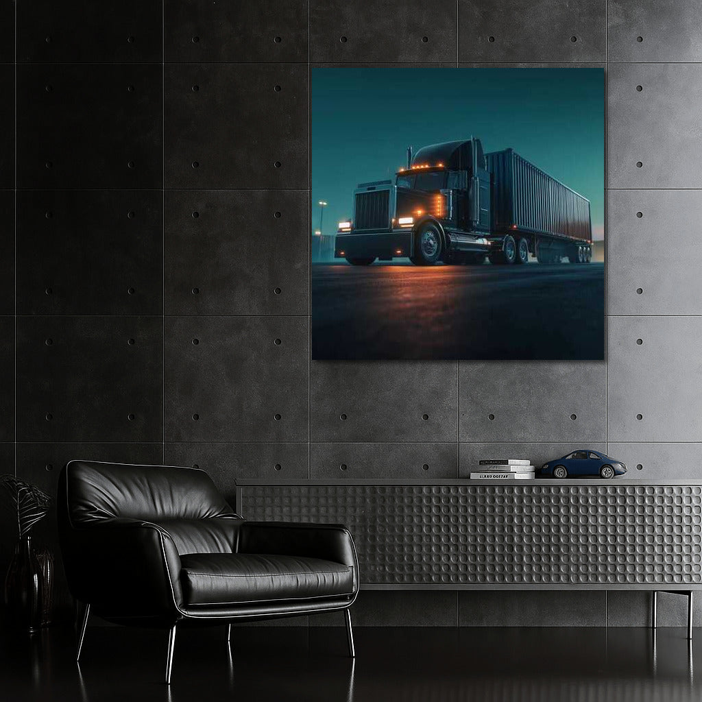 Night Break: Truck Power on the Road