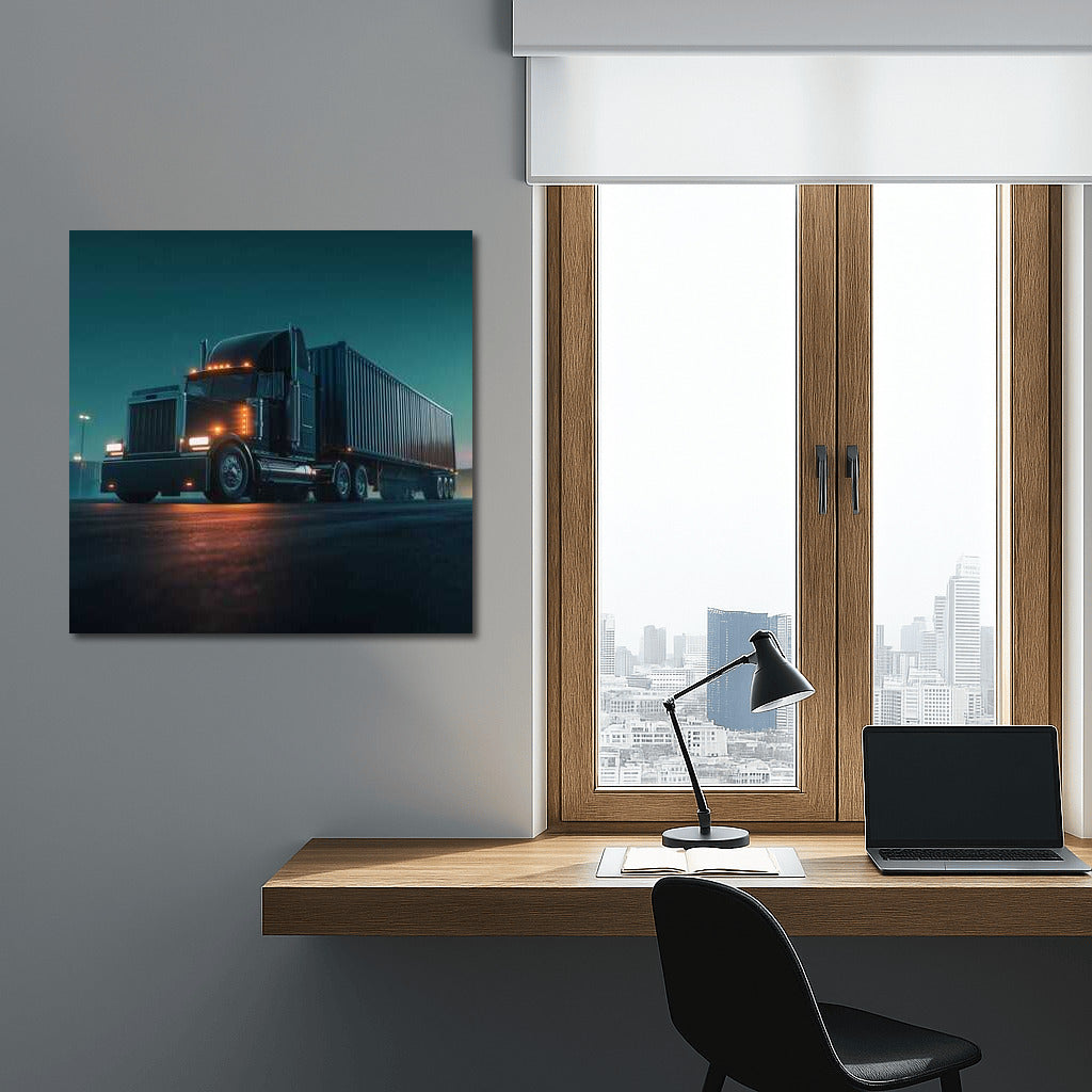 Night Break: Truck Power on the Road