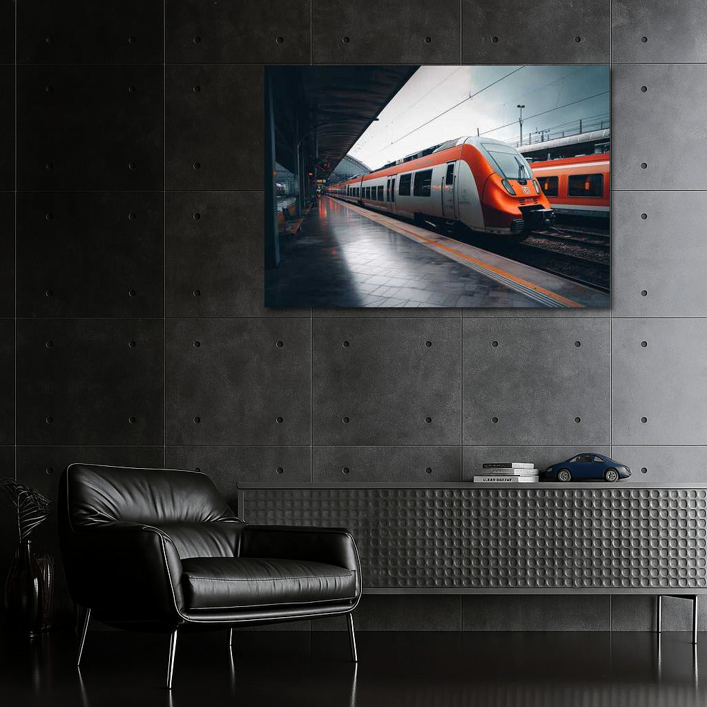 High-Speed Train: Journey into the World of Motion