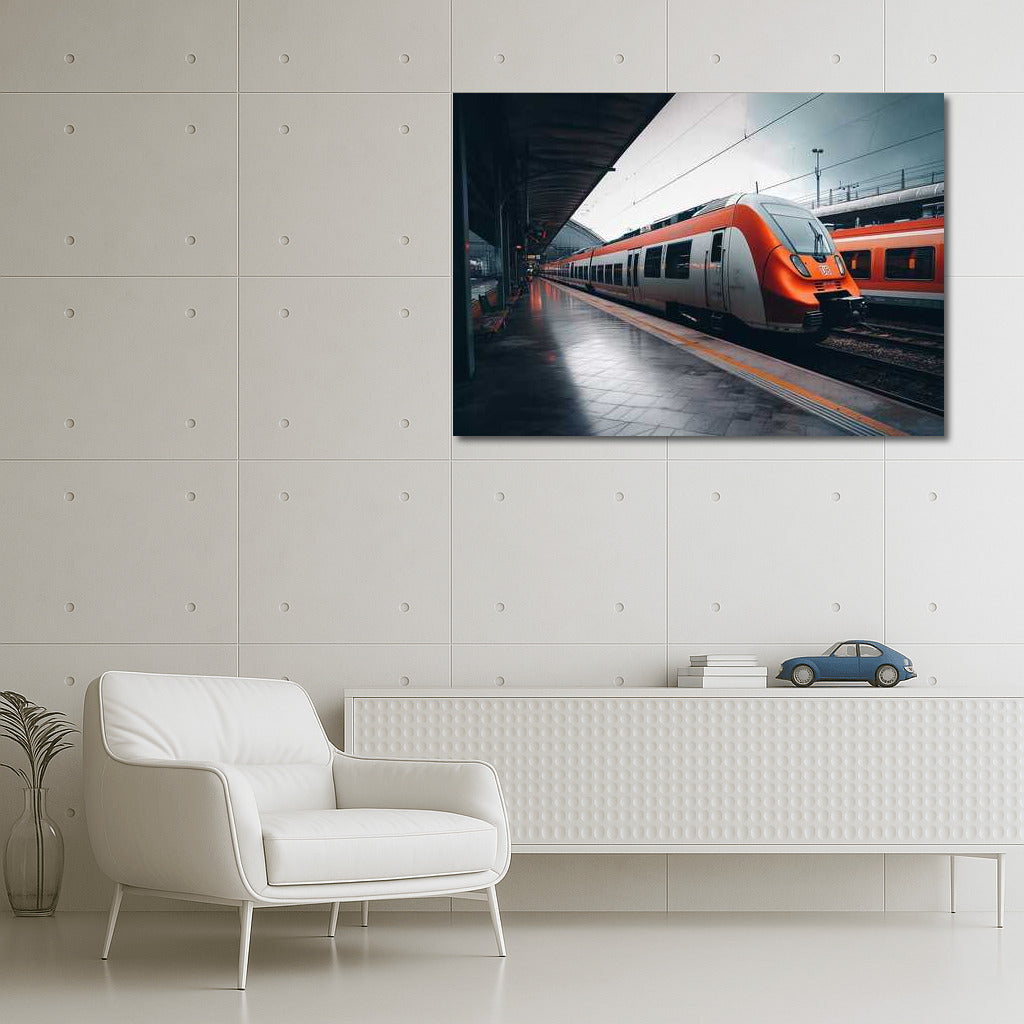 High-Speed Train: Journey into the World of Motion