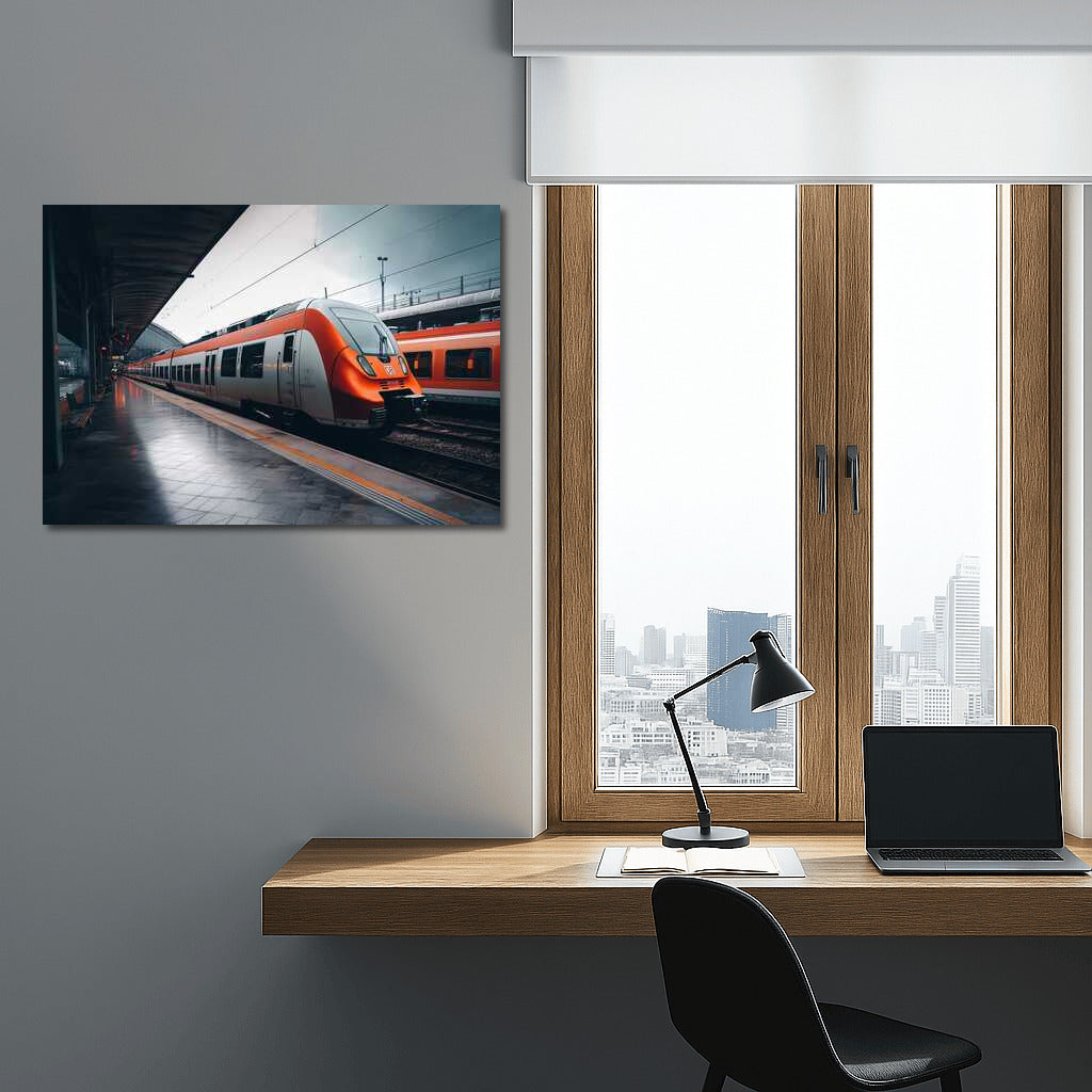 High-Speed Train: Journey into the World of Motion