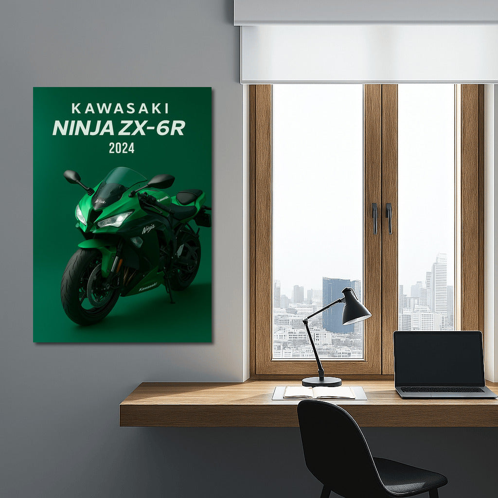 Emerald Power: Kawasaki Ninja ZX-6R in Dynamics
